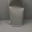 Diaper Genie Select Pail (Grey) is Made of Durable Stainless Steel and Includes 1 Starter Square Refill That can Hold up to 165 Newborn-Sized Diapers.