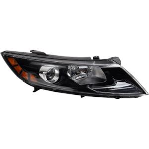 TRQ Right Headlight Assembly Passenger Side KI2503155