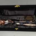 VonDelve 24K Rose Gold Dipped Long Stem Real Rose, Natural Handpicked Genuine Flower Preserved as an Everlasting Keepsake for Wife, Mother or Best Friend, Birthday or Anniversary Rose Gold