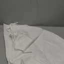 48 inch Plain White Christmas Tree Skirt Large Double Layers Soft Burlap Tree Skirt for Merry Christmas Party Traditional Christmas Tree Decorations