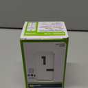 Leviton Dual Combination Humidity Sensor with Separate Light Switch, Automate Bathroom Exhaust Fan, Air Circulation, Moisture Control, Single Pole/Single Pole,  HP, DHD05-1LW, White