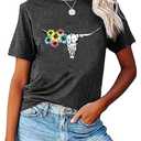 Hawaiian Shirt Women Family Vacation Tee Girls Hawaii Trip Summer Vacation T-Shirt (Gray, L)