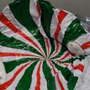 BigMouth Inc Large 48" Inflatable Snow Tube for Kids and Adults, Durable Winter Toy for Tubing & Sledding - Peppermint