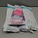 5 x Reusable Perineal Ice Packs for Postpartum & Hemorrhoid Pain Relief, Hot & Cold Pack for Women After Pregnancy, 2 Ice Pack and 3 Cover. (Pink)