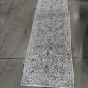 SAFAVIEH Charleston Collection Runner Rug - 2' x 10', Grey & Dark Grey, Oriental Distressed Design, Non-Shedding & Easy Care, Ideal for High Traffic Areas in Living Room, Bedroom (CHL411F) (2' x 10' (Runner))