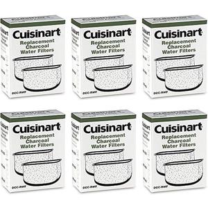 Cuisinart DCC-RWF-6PK (12 Filters) Charcoal Water Filters in Cuisinart DCC-RWF Retail Box