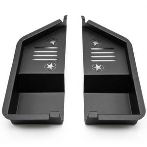 Metal Front Door Pocket Storage Box for Jeep Wrangler JL JLU 4XE 2018-2025 Gladiator