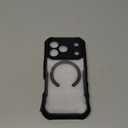 CENHUFO Magnetic Privacy for iPhone 17 Pro Case [Compatible with Magsafe] Full Body Phone Case Built-in 9H Tempered Glass Privacy Screen Protector, Camera Protection Shockproof Bumper Cover -Black