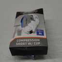 Shock Doctor Compression Shorts Men, Protective Bio-Flex Cup, Moisture-Wicking, Vented Protection. Adult Men Size M and Retractable 2in1 Stylus & Pan Pack of 3