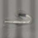 Jiayouy Silver Plated Flute Curved Head Joint Mouthpiece Replacement Woodwind Instrument Accessories