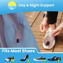 Hammer Toe Straightener - 2Pcs Hammer Toe Corrector for Women & Men - Toe Splints Relief for Hammer, Bent, Curled, Broken Support - Toe Wraps for Standing, Resting, Walking