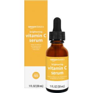 Amazon Basics Brightening Vitamin C Serum, 1 Fluid Ounce, 1-Pack