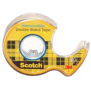 Scotch Double Sided Tape .75x200in Repositionable