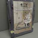 Washable Pee Pads for Dogs, 2 Pack Reusable Puppy Pads, Waterproof Pet Pee Pads for Dog Potty Training, Extra Large Dog Pee Pads for Crate, Playpen, and Whelping, Durable and Absorbent, Grey 24"x36" (Gray)