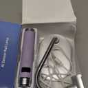 Mini UV Lamp for Gel Nails- Rechargeable Handheld Nail U V Led Curing Light with Stand- Flash Cure Fast Dry UV Lamp with Auto Sensor for Home Manicure and Salon (Purple)