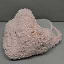 ILANGO Pink Toilet Rugs U Shaped 22" 24" Non Slip & Super Absorbent Extra Thick Soft, Washable Bath Mats for Bathroom Floor, Microfiber Plush Shaggy Contour Bath Rugs for Toilet,Dry Quick