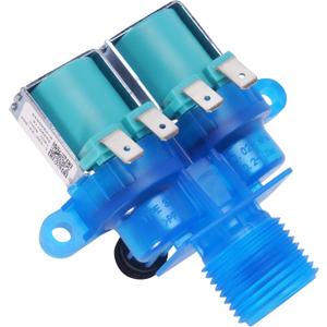 W11168740 W10240949 Washer Cold Water Inlet Valve Compatible with whirl-pool ken-more may-tag Clothes Washer MVWX655DW1 WTW5700XW3 Water Inlet Valve
