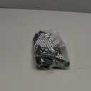 Seibertron Lineman 2.0 Padded Palm Football Receiver Full Finger Gloves, Flexible TPR Impact Protection Back of Hand Glove, Small 