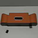 Multifunctional Car Organizers and Storage Box, Car Seat Back Storage Box with Tissue Holder, 2 Cup Holders & Purse Hooks (Orange)