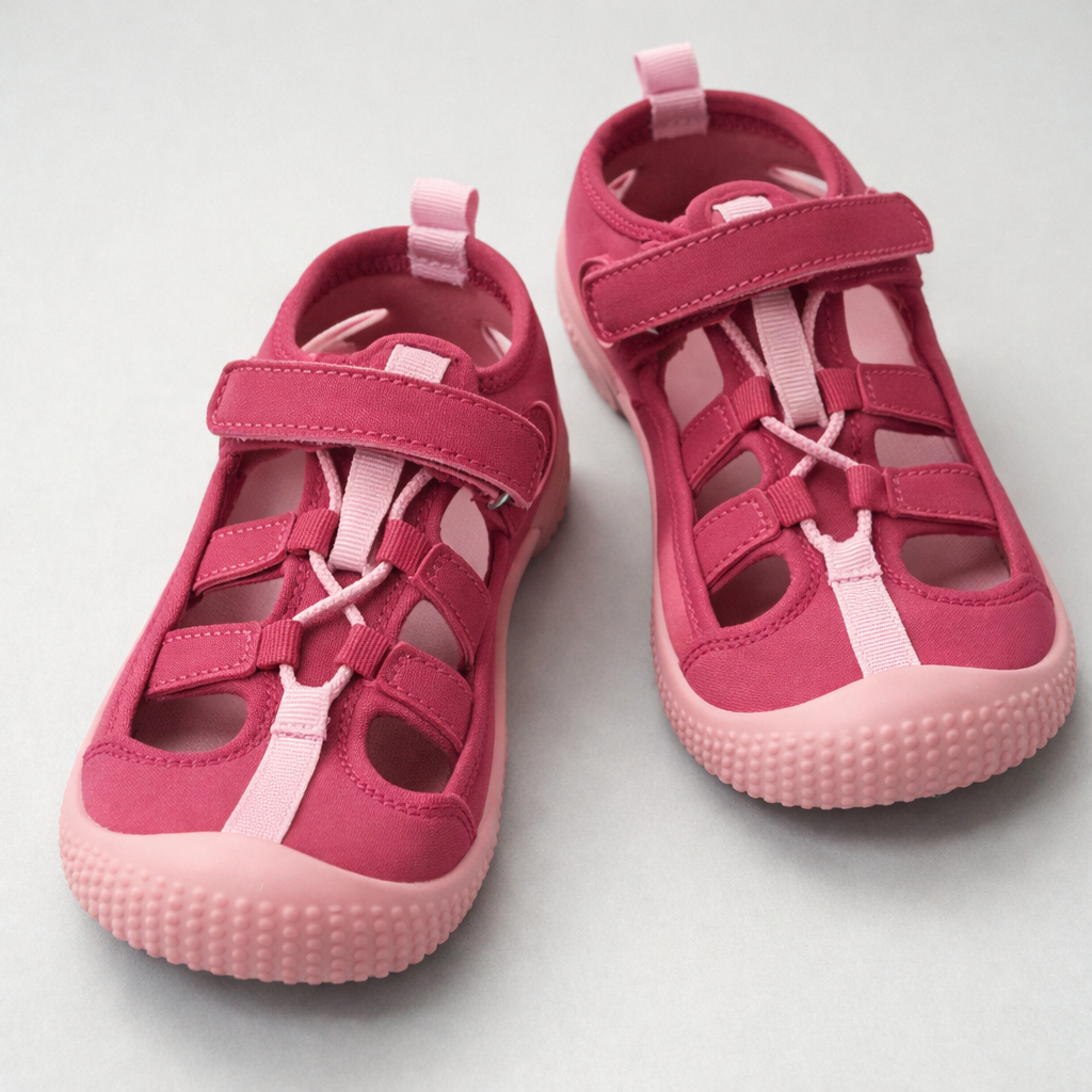 Boys & Girls Sandals Lightweight Closed-Toe Kids Water Shoes for Summer - Athletic Sport Outdoor Beach Sandals, Kids Size 11