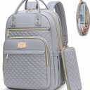 Tealari Laptop Backpack for Women,15.6 Inch Laptop Backpack for Work,Water Resistant Travel Backpack,College Bookbag with Wallet