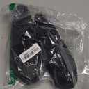 Women Canvas Sneaker Slip On Non Slip Casual Shoes Lace Up Canvas Low Top White Shoes Loafers for Women Fashion Black Sneaker (8.5)