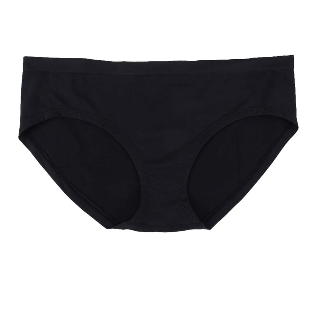 Womens Underwear Lingerie Hipster Panty Black L