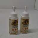 Gorilla Clear Glue, 3.75 Ounce Bottle (Pack of 2) - Crystal Clear, All Purpose, and Water Resistant