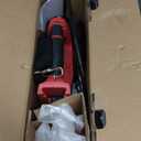 Mellif Power Grease Gun Compatible with Milwaukee 18v Battery - Tool ONLY, 10,000 PSI, Brushless Motor, 5 Variable Speed, 14 OZ Capacity, 30" Hose, Built-in LED, Safety Lock, Low-Voltage Protection (Red for Milwaukee)