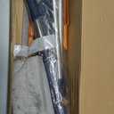 18" Microfiber Flat Mops for Floor Cleaning, Commercial Dust Mop for Hardwood Floors with Stainless Steel Handle - 2 Reusable Flat Mop Refills and 1 Dirt Removal Scrubber Included