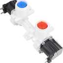 Sikawai Upgraded W10906602 Water Inlet Valve Compatible with Whirl-pool Ken-more Am-ana Washers Replacement W10869511 W11176412 4460930 AP6036153 PS11769643