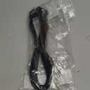 TV Power Cord Compatible with Samsung TV, Ancable 6-Feet 90 Degree Angled 2-Prong C7 Tv Cable Compatible with Samsung LG TCL Sony Appletv Insignia Sharp Toshiba Vizio (UL Listed 18 AWG-Non Polarized)