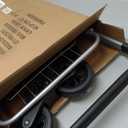 dbest Products Stair Climber Cruiser Cart Shopping Grocery Rolling Folding Laundry Basket on Wheels Foldable Utility Trolley Compact Lightweight Collapsible, Silver