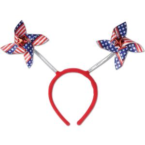 Patriotic Pinwheel Boppers (stars & stripes design) Party Accessory (1 count) (1/Pkg)