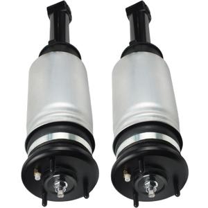 2PCS Front Air Shock Absorber Struts for 2006-2014 Range Rover Sport, for 2005-2009 Land Rover LR3 2010-2014 LR4 Left Right Suspension Kit RNB501250 RNB501180