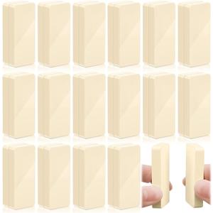32 Pieces Outdoor Curtain Weights Waterproof Magnetic Drapery Weights for Home Decor Bathroom, Shower, Liner, Flags Tablecloth to Stop Wind (Beige)