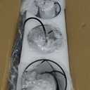 Farmhouse Bathroom Vanity Light, 3-Light Wood Bathroom Light Fixtures Over Mirror, Black Industrial Vanity Lights with Metal Shade, Rustic Bathrooms Lighting for Living Room, Bedroom, Hallway