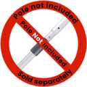 Sepetrel 17.5" Pool Brush Head for Cleaning Walls,Heavy Duty Inground/Above Ground Swimming Pool Scrub Brushes with Premium Strong Bristle & Reinforced Aluminium Back