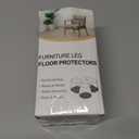 32 Pcs Chair Leg Floor Protectors - OASMU Silicone Felt Pads, Scratch-Proof & Noise-Free, Easy Smooth Moving, Small Size (Fits Round Chair Legs: 15/ 16" to 1-5/ 16" Diameter)​