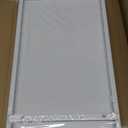 Nxconsu Cabinet Shelf Expandable Height Adjustable Organizer Riser for Kitchen Cabinet Pantry Cupboard Under Sink Countertop Organization Storage Space Saver Stackable Heavy Duty Metal White (8.6D * 13.8-24.8W * 9.7H)