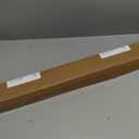 Pushglossy 2 Pcs 36" Double Bubble Kerf Door Sweep 1-3/4" Wide Vinyl Weatherstrip Seal for Exterior Doors, Energy Efficient Draft Stopper, Easy Slide in Installation, Blocks Dust/insects/noise (White)