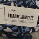 Womens Summer Short Sleeve Tops Pleated Shirts Crewneck Outfit Puff Sleeve Blouses Casual Tunic Blue Flower (X-Large, Black White Flower)