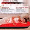 72"x33" Medical-Grade TPU Full Body Red Light Therapy Mat for Pain, FSA&HSA | For Full Body Pain Relief at Home: 1400 LEDs, 660&850nm, Easy to Clean, 3 Modes, 5 Levels, 90-Min Timer
