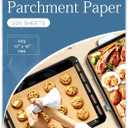 300 Pcs Unbleached Parchment Paper Sheets, 12x16 Inch Precut Baking Paper for Baking Sheet, Non-Stick Parchment Paper for Baking, Oven, Air Fryer, Grilling, Steaming, Cookies, Bread, Cake
