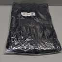 Bathroom Rug Sets 3 Piece, Memory Foam Non Slip Bathroom Rug, Toilet Rugs U Shaped Washable, Soft Absorbent Bath Mats for Bedroom, Kitchen, Black (1'8" x 2'8" (Rectangular))