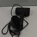 slopehill Professional Ionic Hair Dryer, Powerful 1800W Fast Drying Low Noise Blow Dryer with 2 Concentrator Nozzle 1 Diffuser Attachments for Home Salon Travel (Black)