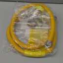 60" Flex Gas Line, Gas Dryer Connector Kit, Stove/Water Heater/Dryer Gas Line with Connectors 1/2" MIP 1/2"FIP 3/4"MIP, 5/8 in.OD(1/2 in. IDCoated Corrugated Stainless Steel Tubing