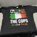 I'm Italian Family Mafia Funny Italy Italian T-Shirt(XL)