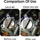 Throttle Body Cleaner Kit, Carburetor Cleaning Kit, Torch Tip & Carb Dirt Remove Cleaner Set