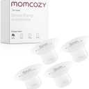Momcozy Flange Insert 15mm Only for Momcozy V1 Pro/V2 Pro Breast Pump. Original V1 Pro/V2 Pro Breast Pump Replacement Accessories, 4PCS (15mm)